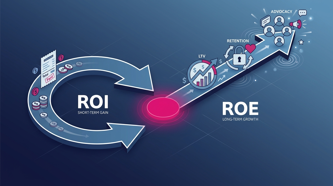 ROE > ROI: Como Medir Return on Experience na Prática